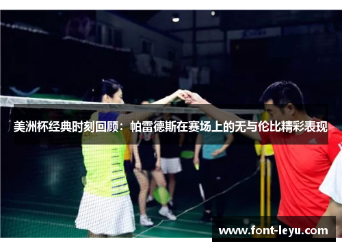 美洲杯经典时刻回顾：帕雷德斯在赛场上的无与伦比精彩表现