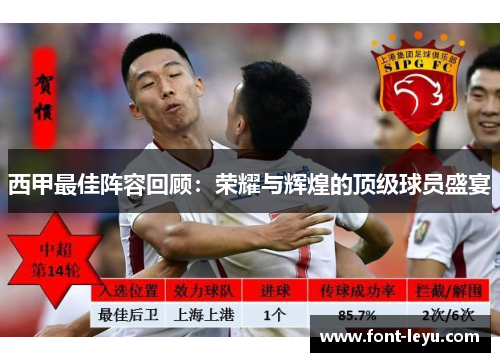 西甲最佳阵容回顾:荣耀与辉煌的顶级球员盛宴 西甲最佳阵容回顾:荣耀与辉煌的顶级球员盛宴